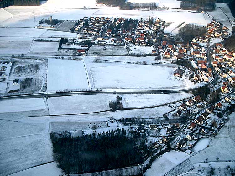 Blick auf Buchschwabach