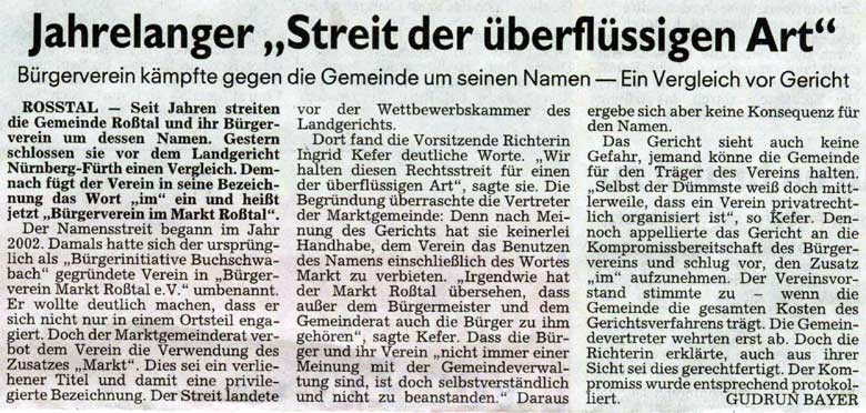 Artikel zur Verhandlung